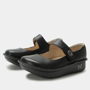 Alegria Black Paloma Nappa Mary Jane